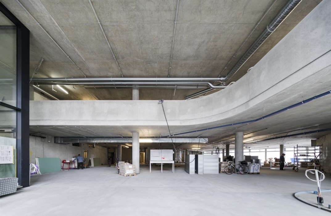 zalando Headquarter  Foodcourt Construction